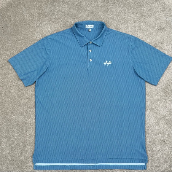 Peter Millar Other - Peter Millar Polo Shirt Adult Extra Large Blue Summer Comfort Golf Preppy Men